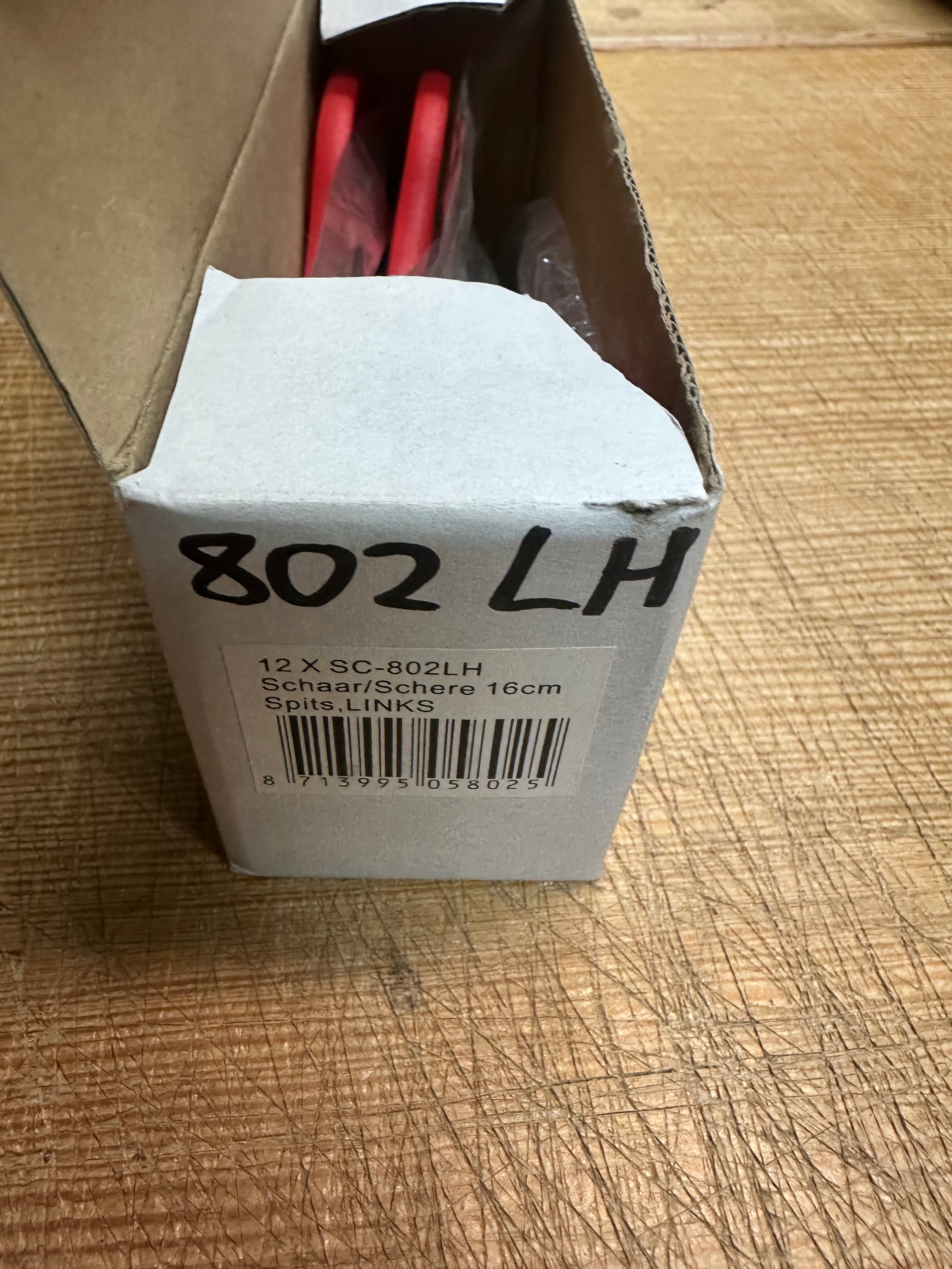 Nożyczki dla leworęcznych 16,5 cm
