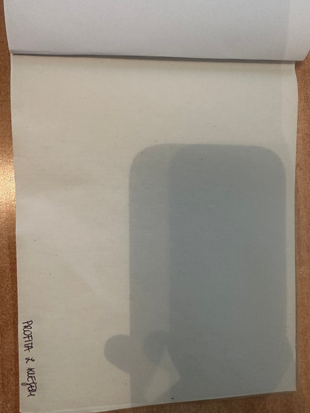 Papier do plotera z klejem PROFITA 70g.